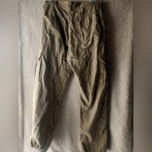 Men's Brown Wrangler Fleeced Lined Cargo Pants 30x32
